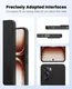 Oppo Reno 12 Pro Hoesje Dun TPU Back Cover Zwart afbeelding 5