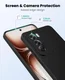 Oppo Reno 12 Pro Hoesje Dun TPU Back Cover Zwart afbeelding 3