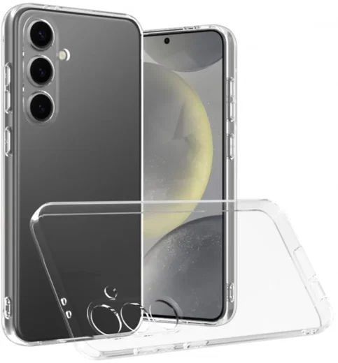 Samsung Galaxy S24 FE Hoesje Dun TPU Back Cover Transparant afbeelding 1
