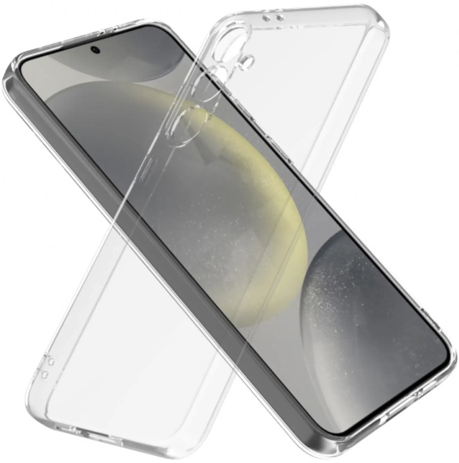 Samsung Galaxy S24 FE Hoesje Dun TPU Back Cover Transparant afbeelding 4