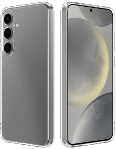 Samsung Galaxy S24 FE Hoesje Dun TPU Back Cover Transparant afbeelding 2