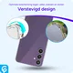 Samsung Galaxy S24 FE Hoesje Schokbestendig en Dun TPU Back Cover Transparant afbeelding 2