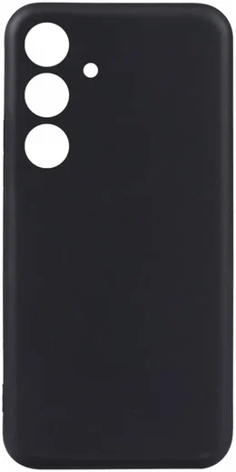 Samsung Galaxy S24 FE Hoesje Dun TPU Back Cover Zwart afbeelding 2