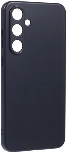 Samsung Galaxy S24 FE Hoesje Dun TPU Back Cover Zwart afbeelding 4