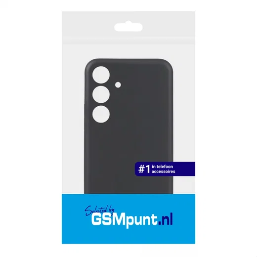 Samsung Galaxy S24 FE Hoesje Dun TPU Back Cover Zwart afbeelding 6