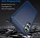 Samsung Galaxy S24 FE Hoesje Geborsteld TPU Flexibele Back Cover Blauw afbeelding 2