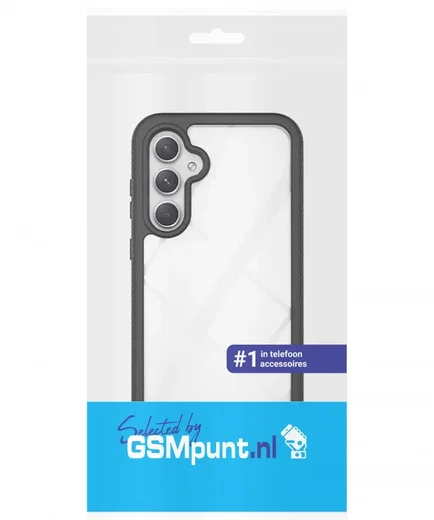 Samsung Galaxy S24 FE Hoesje Full Protect 360° Cover Hybride Blauw afbeelding 5