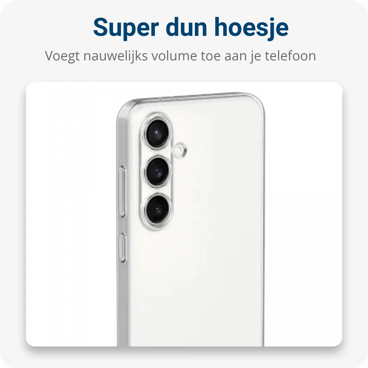 Samsung Galaxy S24 FE Hoesje met Koord Schokbestendig TPU Transparant afbeelding 5