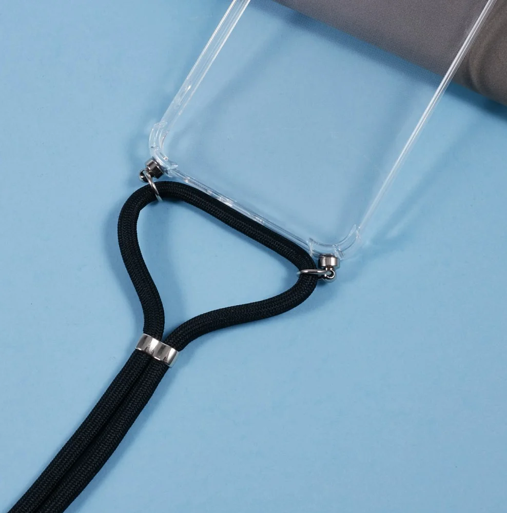 Samsung Galaxy S24 FE Hoesje met Koord Schokbestendig TPU Transparant afbeelding 8