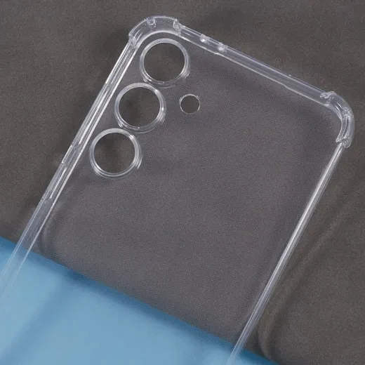 Samsung Galaxy S24 FE Hoesje met Koord Schokbestendig TPU Transparant afbeelding 9