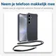 Samsung Galaxy S24 FE Hoesje met Koord Schokbestendig TPU Transparant afbeelding 3