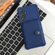 Samsung Galaxy S24 FE 3 in 1 Back Cover Portemonnee Hoesje Blauw afbeelding 11