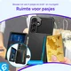 Samsung Galaxy S24 FE 3 in 1 Back Cover Portemonnee Hoesje Zwart afbeelding 3