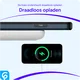 Samsung Galaxy S24 FE Hoesje met Slider Kaarthouder Back Cover Blauw afbeelding 8