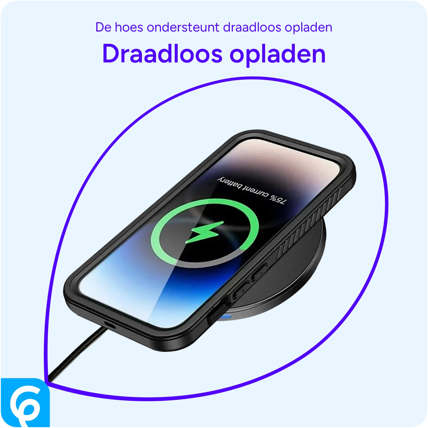 SBG Outdoor Case iPhone 17e / 16e Waterdicht Hoesje Transparant Zwart afbeelding 5