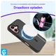 Apple iPhone 16 Hoesje Dual-Layer Hybride Back Cover met MagSafe Zwart afbeelding 6