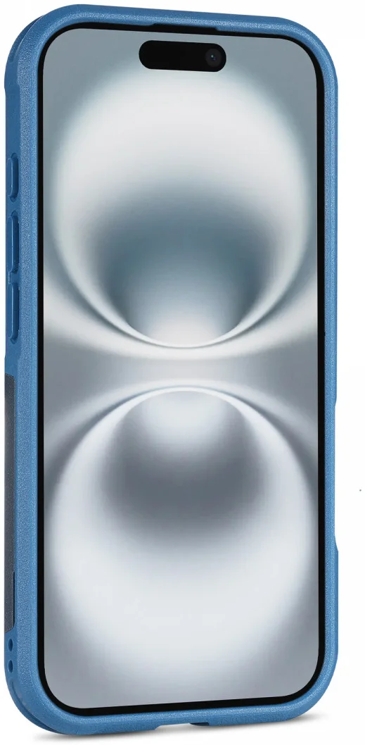 Apple iPhone 16 Hoesje Dual-Layer Hybride Back Cover met MagSafe Blauw afbeelding 8