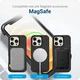 Apple iPhone 16 Pro Max Hoesje Dual-Layer Hybride Back Cover met MagSafe Zwart afbeelding 9