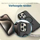 Apple iPhone 16 Pro Max Hoesje Dual-Layer Hybride Back Cover met MagSafe Zwart afbeelding 5