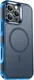 Apple iPhone 16 Pro Max Hoesje Dual-Layer Hybride Back Cover met MagSafe Blauw afbeelding 8