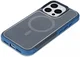 Apple iPhone 16 Pro Max Hoesje Dual-Layer Hybride Back Cover met MagSafe Blauw afbeelding 15