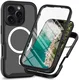 Apple iPhone 16 Pro Max Hoesje Full Protect 360° Cover met MagSafe Zwart