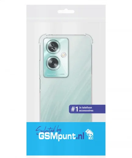 Oppo A79 Hoesje Schokbestendig en Dun TPU Back Cover Transparant afbeelding 10