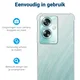 Oppo A79 Hoesje Schokbestendig en Dun TPU Back Cover Transparant afbeelding 6