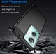 Oppo A79 Hoesje Geborsteld TPU Flexibele Back Cover Zwart afbeelding 4