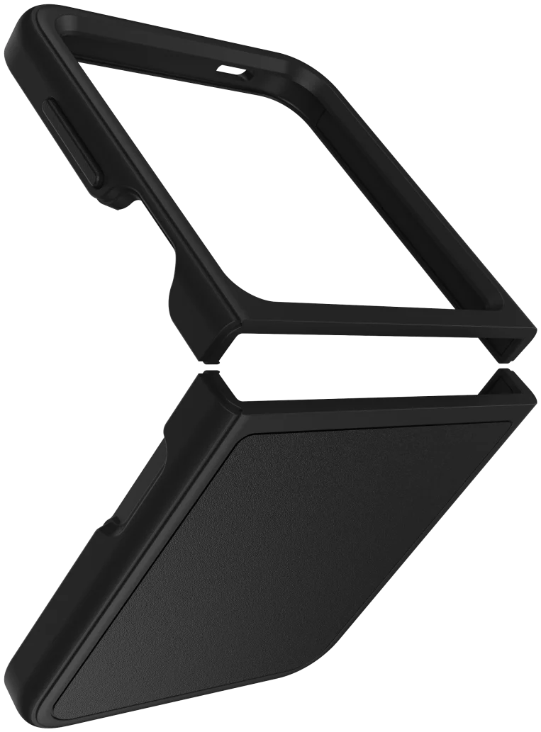 OtterBox Thin Flex Samsung Galaxy Z Flip 7 FE / 6 Hoesje Back Cover Zwart afbeelding 3