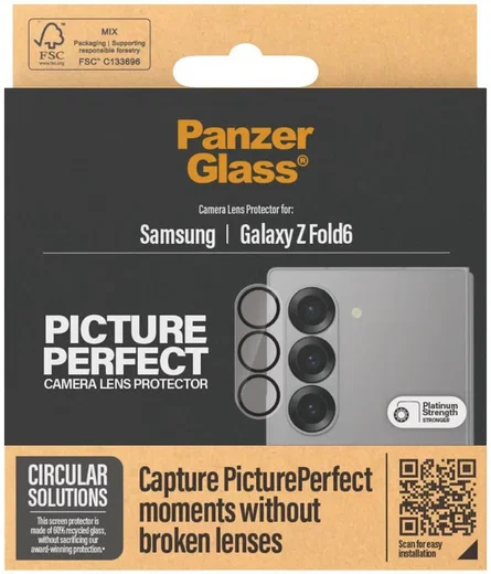 PanzerGlass PicturePerfect Samsung Galaxy Z Fold 6 Camera Protector Glas afbeelding 4