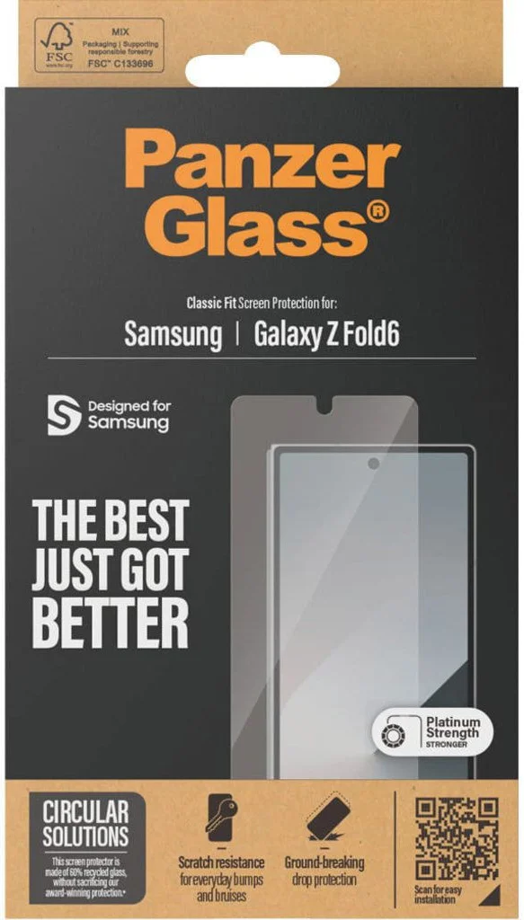 PanzerGlass Ultra-Wide Samsung Galaxy Z Fold 6 Screen Protector afbeelding 3