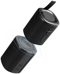 Mobilize 2-in-1 True Wireless Stereo Speaker Bluetooth 5.3 Zwart afbeelding