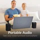 Mobilize 2-in-1 True Wireless Stereo Speaker Bluetooth 5.3 Zwart afbeelding 4