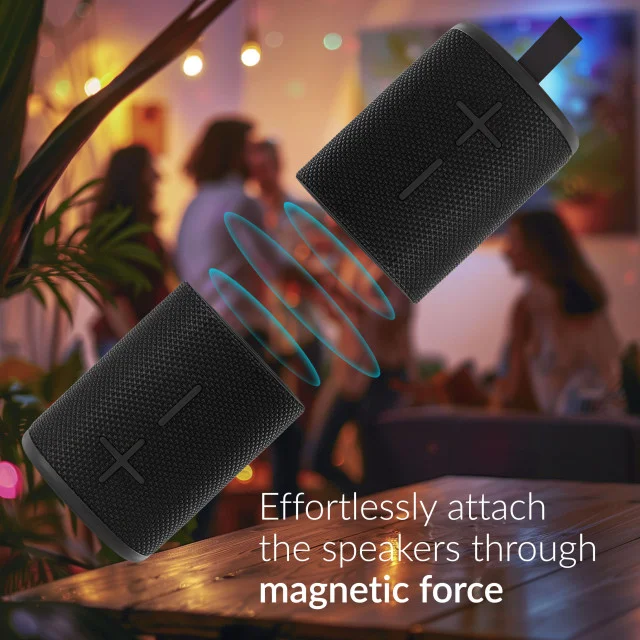 Mobilize 2-in-1 True Wireless Stereo Speaker Bluetooth 5.3 Zwart afbeelding 6