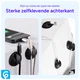 16 Pack Zelfklevende Plakbare Kabelclips Kabelklemmen Zwart afbeelding 5