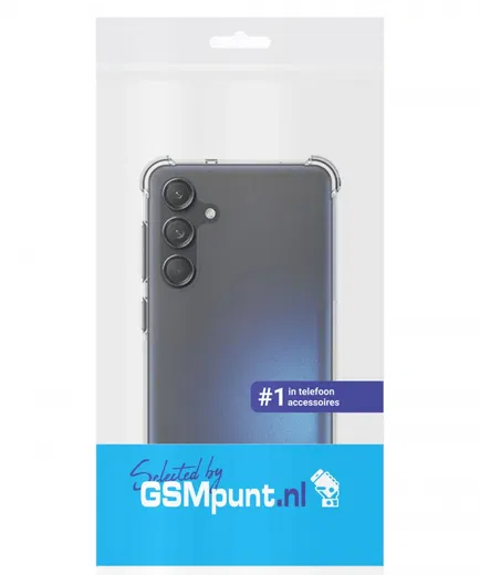 Samsung Galaxy M55 Hoesje Schokbestendig en Dun TPU Back Cover Transparant afbeelding 11