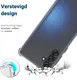 Samsung Galaxy M55 Hoesje Schokbestendig en Dun TPU Back Cover Transparant afbeelding 2