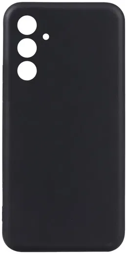 Samsung Galaxy M55 Hoesje Dun TPU Back Cover Zwart afbeelding 2