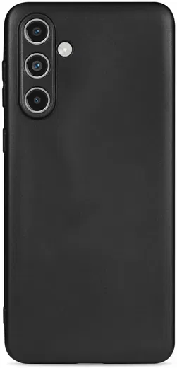 Samsung Galaxy M55 Hoesje Dun TPU Back Cover Zwart afbeelding 3