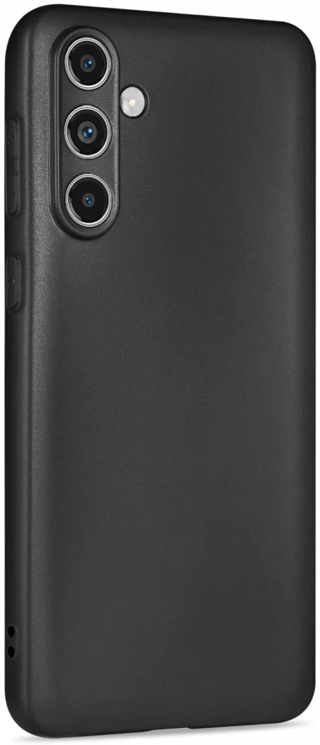 Samsung Galaxy M55 Hoesje Dun TPU Back Cover Zwart afbeelding 4