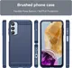 Samsung Galaxy M55 Hoesje Geborsteld TPU Flexibele Back Cover Blauw afbeelding 6