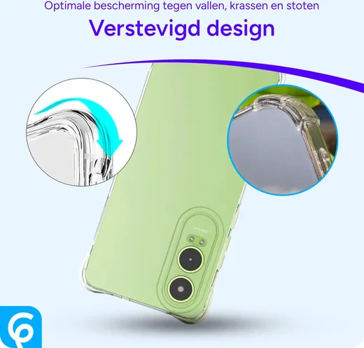 OnePlus Nord CE 4 Lite Hoesje Schokbestendig en Dun TPU Back Cover Transparant afbeelding 4