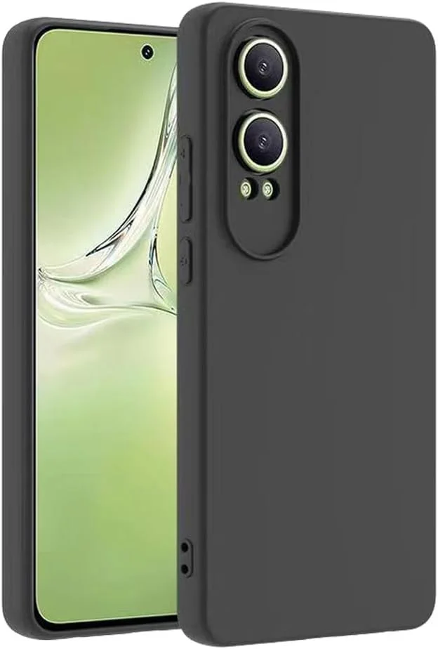 OnePlus Nord CE 4 Lite Hoesje Dun TPU Back Cover Zwart afbeelding 6