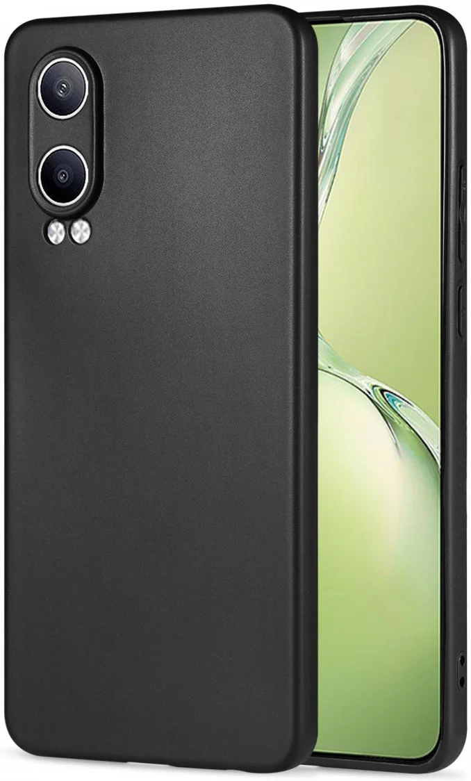 OnePlus Nord CE 4 Lite Hoesje Dun TPU Back Cover Zwart afbeelding 5