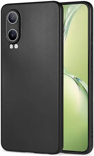 OnePlus Nord CE 4 Lite Hoesje Dun TPU Back Cover Zwart afbeelding 5