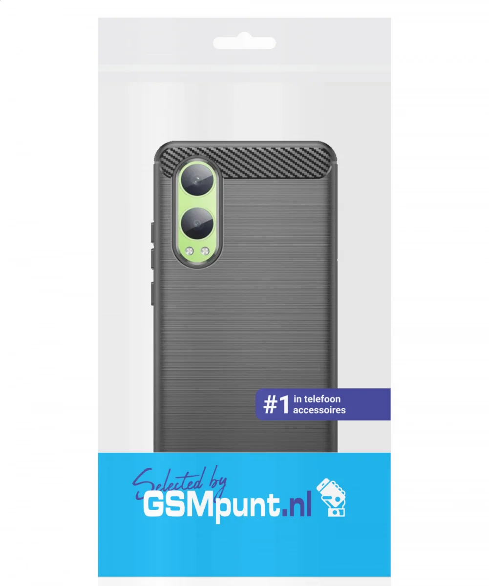 OnePlus Nord CE 4 Lite Hoesje Geborsteld TPU Flexibele Back Cover Zwart afbeelding 9
