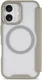 Apple iPhone 16 Hoesje met MagSafe Book Case Transparant / Beige afbeelding 6