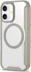 Apple iPhone 16 Hoesje met MagSafe Book Case Transparant / Beige afbeelding 11