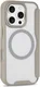 Apple iPhone 16 Pro Hoesje met MagSafe Book Case Transparant / Beige afbeelding 10